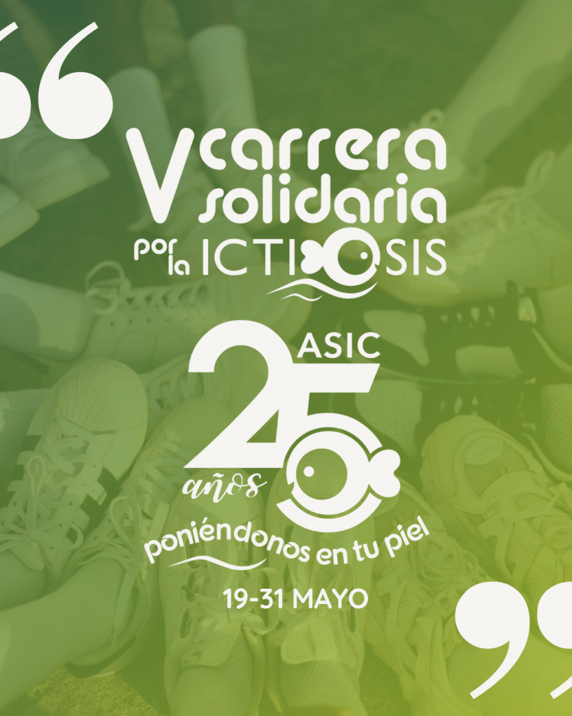 carrera solidaria por la Ictiosis