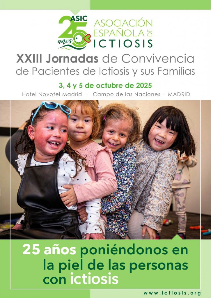 jORNADAS DE CONVIVENCIA AFECTADOS ICTIOSIS Y SUS FAMILIAS 2025